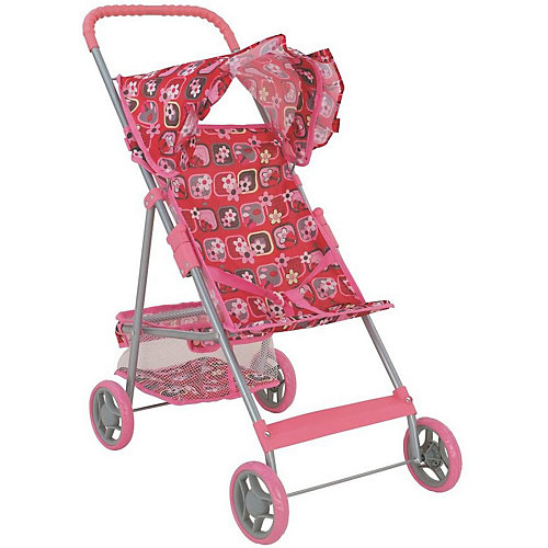 Коляска для кукол Buggy Boom Mixy, красная от Buggy Boom