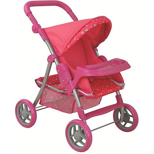 Коляска для кукол Buggy Boom Skyna, розовая от Buggy Boom