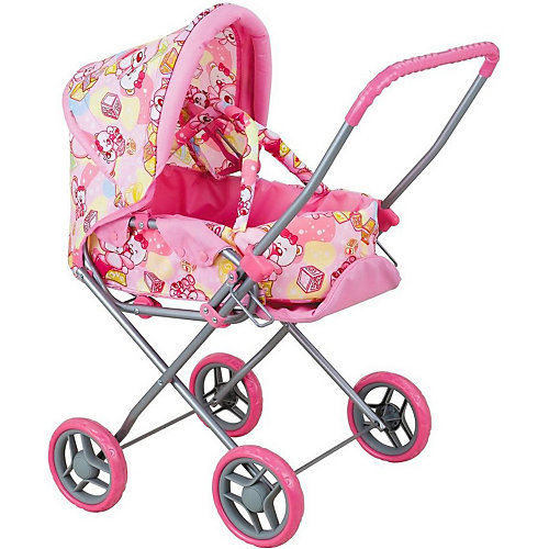 Коляска-трансформер для кукол Buggy Boom Mixy, розовая от Buggy Boom