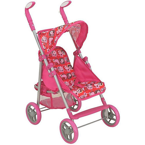 Коляска для кукол Buggy Boom Skyna, красная от Buggy Boom