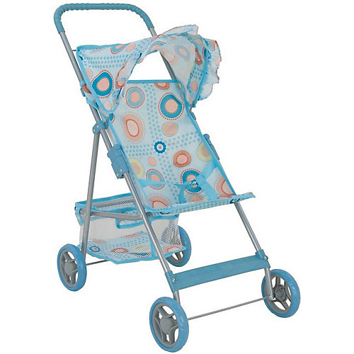 Коляска для кукол Buggy Boom Mixy, голубая от Buggy Boom