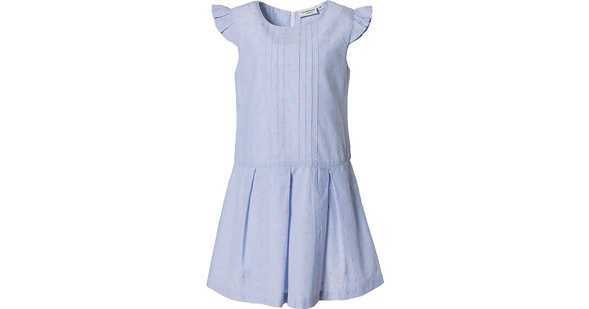 Kinder Kleid, Punkte blau Gr. 104 Mädchen Kleinkinder