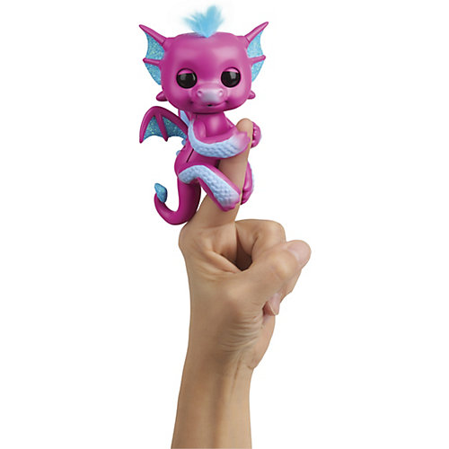Интерактивный дракон WowWee Fingerlings Сенди, 12 см от WowWee