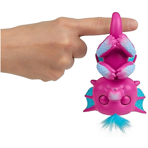 Интерактивный дракон WowWee Fingerlings Сенди, 12 см от WowWee