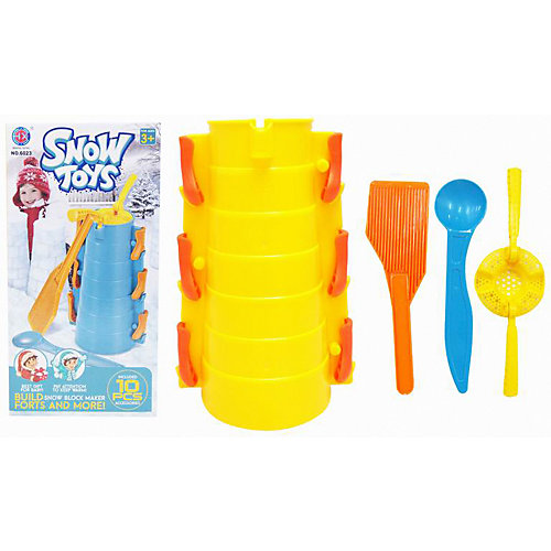 Набор для лепки замков из снега 1Toy, 10 предметов от 1Toy