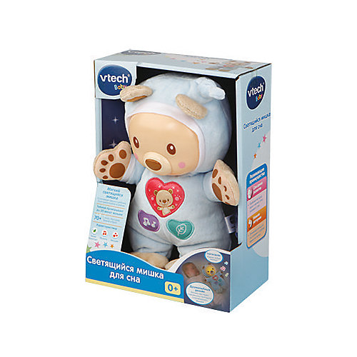 Светящийся мишка для сна Vtech, голубой от Vtech