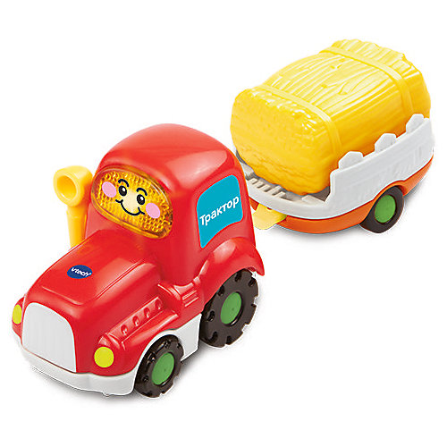 Машинка Vtech "Трактор" с прицепом для сена от Vtech