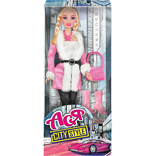 Кукла Toys Lab "Городской стиль" Ася блондинка с косичками, 28 см от Toys Lab