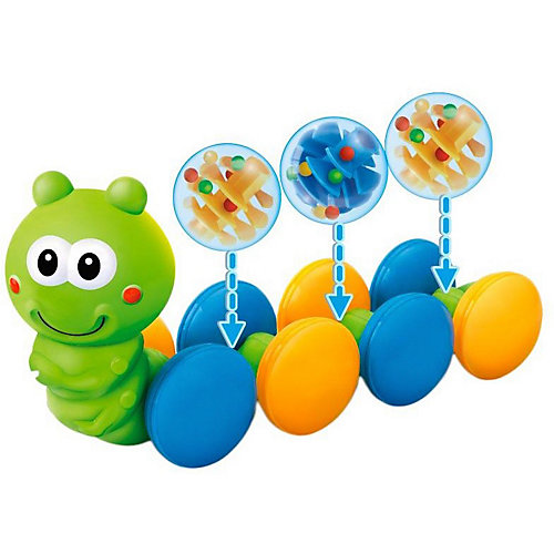 Игрушка-каталка Bebelino "Гусеница" с шариками от Bebelino