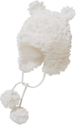 Baby M�tze wei� Gr. 38-40 M�dchen Baby