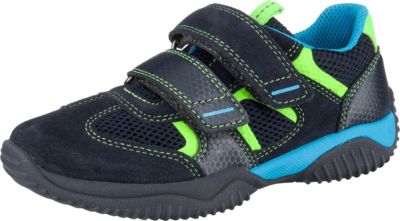 Halbschuhe STORM für Jungen, WMS Weite M4, superfit Superfit Halbschuh Gr. 30 blau, grün