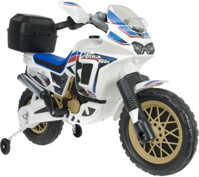 Elektromotorrad Africa Twin mit Top Case 6V, wei�