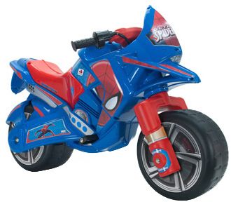 Spider-Man Elektromotorrad Claws 6V, blau