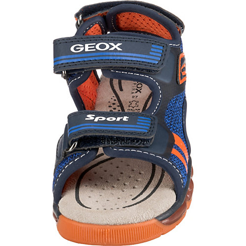 Сандалии GEOX - синий/оранжевый от GEOX