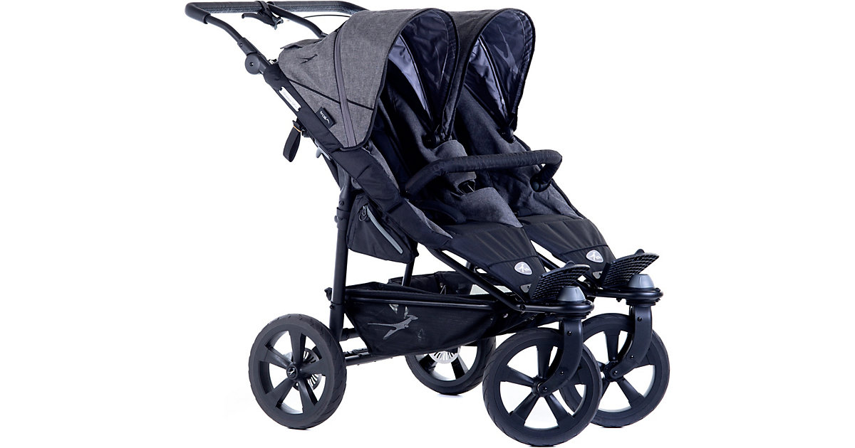 TFK · Zwillings- & Geschwisterwagen Twin trail 2, Premium, grey TFK · Zwillings- & Geschwisterwagen Twin trail 2, Premium, grey