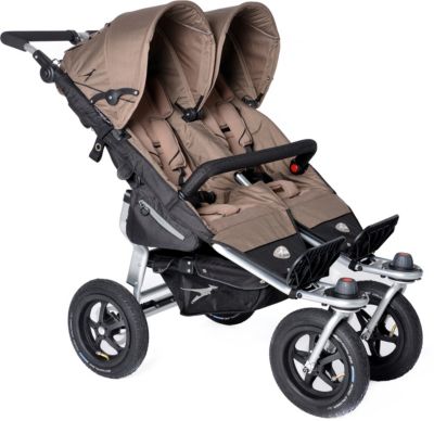 Zwillings- & Geschwisterwagen Twin adventure 2, fossil braun