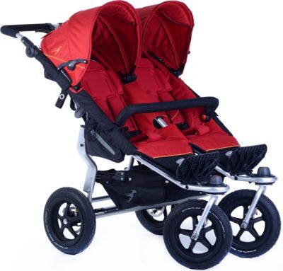 Zwillings- & Geschwisterwagen Twin adventure 2, tango red rot