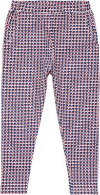 Stoffhose TANGO , Organic Cotton blau/rot Gr. 98 Mdchen Kleinkinder
