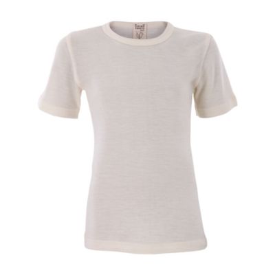 Kinder Unterhemd, Organic Wool natur Gr. 116
