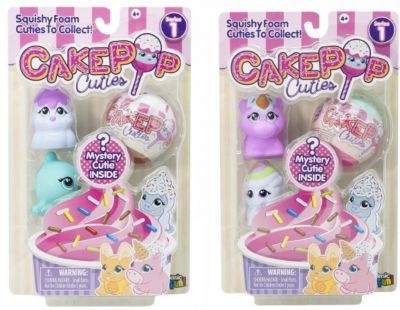 Набор игрушек-антистресс Cake Pop Cuties 2 серия, 2 вида