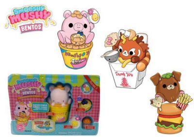 Игрушка-антистресс Smooshy Mushy Bento "Школьный завтрак", 2 серия, в ассортименте
