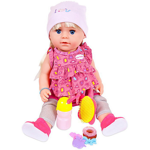 Интерактивная кукла ABtoys "Baby Boutique" пьёт и писает, 45 см с аксессуарами от ABtoys