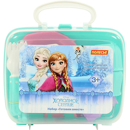 Набор Disney "Холодное сердце" - "Готовим вместе", 16 предметов от Полесье
