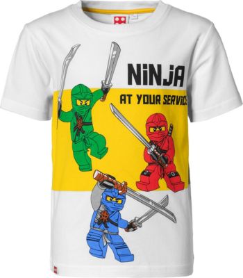 LEGO Ninjago T-Shirt wei Gr. 140/146 Jungen Kinder