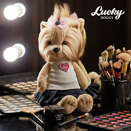 Мягкая игрушка Orange Lucky Doggy Собака Yoyo: Модница, 37 см от Orange