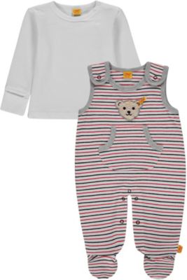 Steiff Baby Jungen Strampler-Set