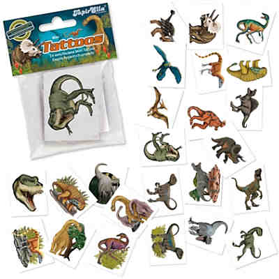 Mini-Tattoos T-Rex, 24 Stück