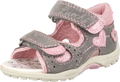 Sandalen , WMS-Weite M grau Gr. 26 M�dchen Kleinkinder