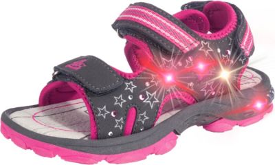 Sandalen Blinkies Spotlight V dunkelgrau Gr. 32 Mdchen Kinder