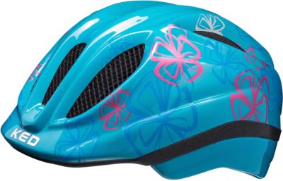 46-51 hellblau KED Helmsysteme Fahrradhelm Meggy Trend  Blumen Gr 10245847 
