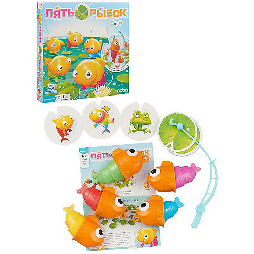Настольная игра Ooba "Пять маленьких рыбок" от Ooba
