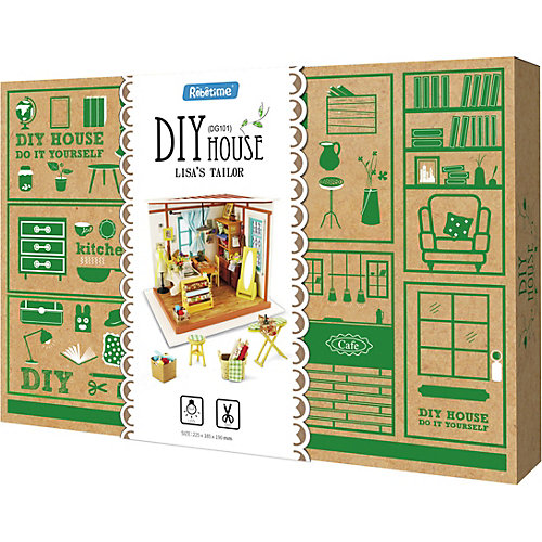 Сборная модель-румбокс Diy House "Магазинчик" от Diy House