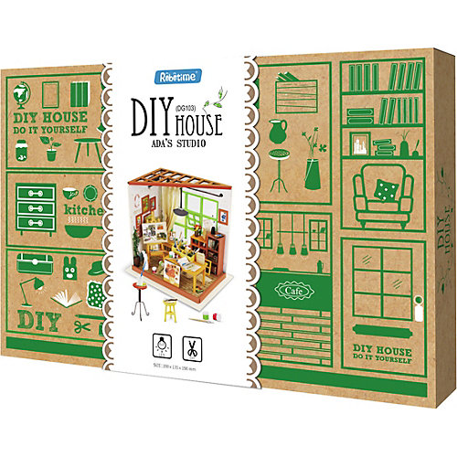 Сборная модель-румбокс Diy House "Студия" от Diy House