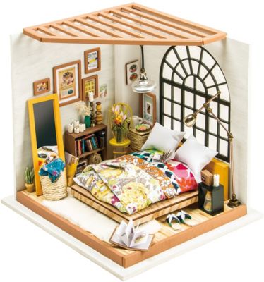 Сборная модель-румбокс Diy House "Жилая комната"