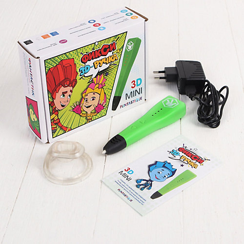 3D-ручка Funtastique "Фиксики" Mini, зелёная от Funtastique