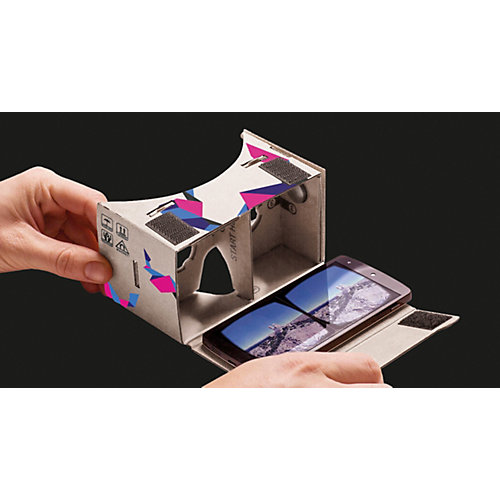 Картонные 3D-очки Funtastique "VR Cardboard" для просмотра графики на смартфоне от Funtastique