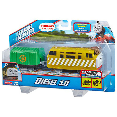Паровозик Fisher Price "Томас и его друзья", Дизель 10 от Mattel