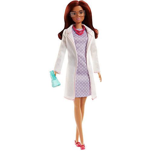 Кукла Barbie из серии «Кем быть?» Учёный, 29 см от Mattel