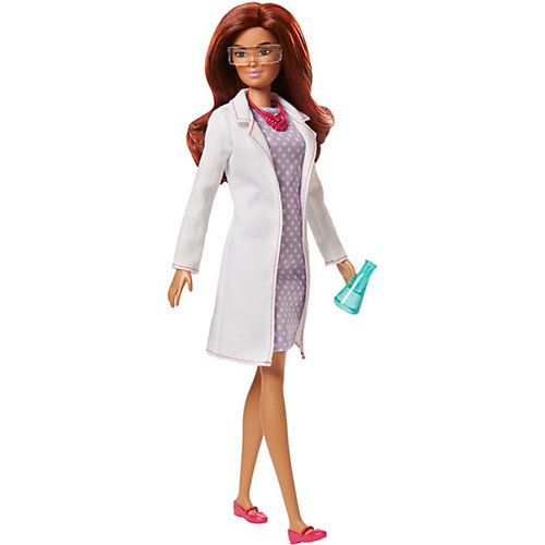 Кукла Barbie из серии «Кем быть?» Учёный, 29 см от Mattel