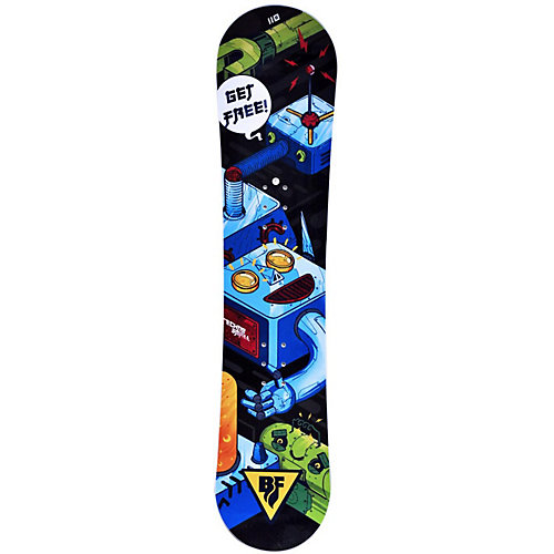 Сноуборд BF snowboards "Techno Smalls", 110 см - черный от BF snowboards
