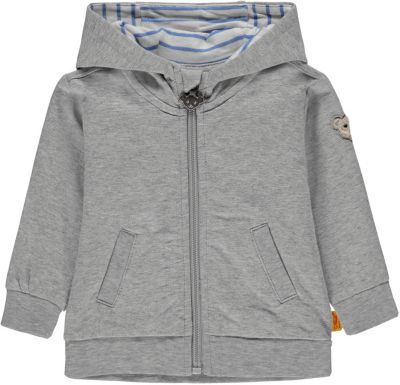 Steiff Baby-Jungen Jacke Pl/üsch