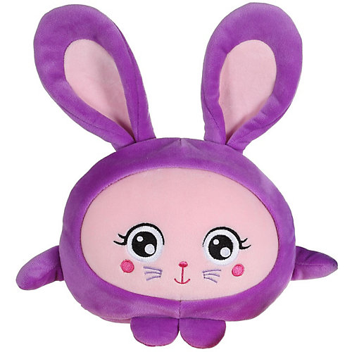 Мягкая игрушка 1Toy "Squishimals" Фиолетовый зайка, 20 см от 1Toy