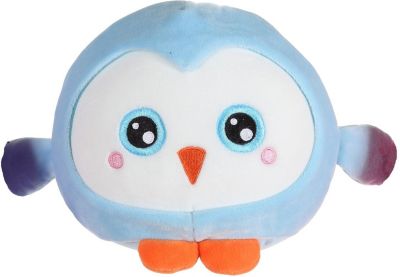 Мягкая игрушка 1toy "Squishimals" Голубой пингвин, 20 см