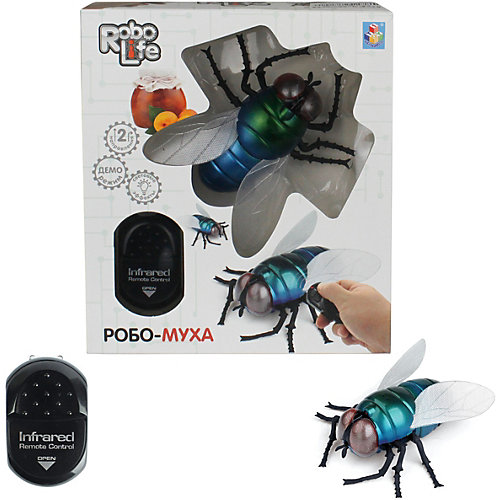 Робот на ИК управлении 1toy "RoboLife"Робо-муха от 1Toy