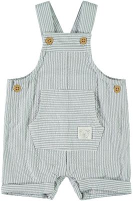 NAME IT Baby Jungen Latzhose kurz NBMFASAN Shorts Overall