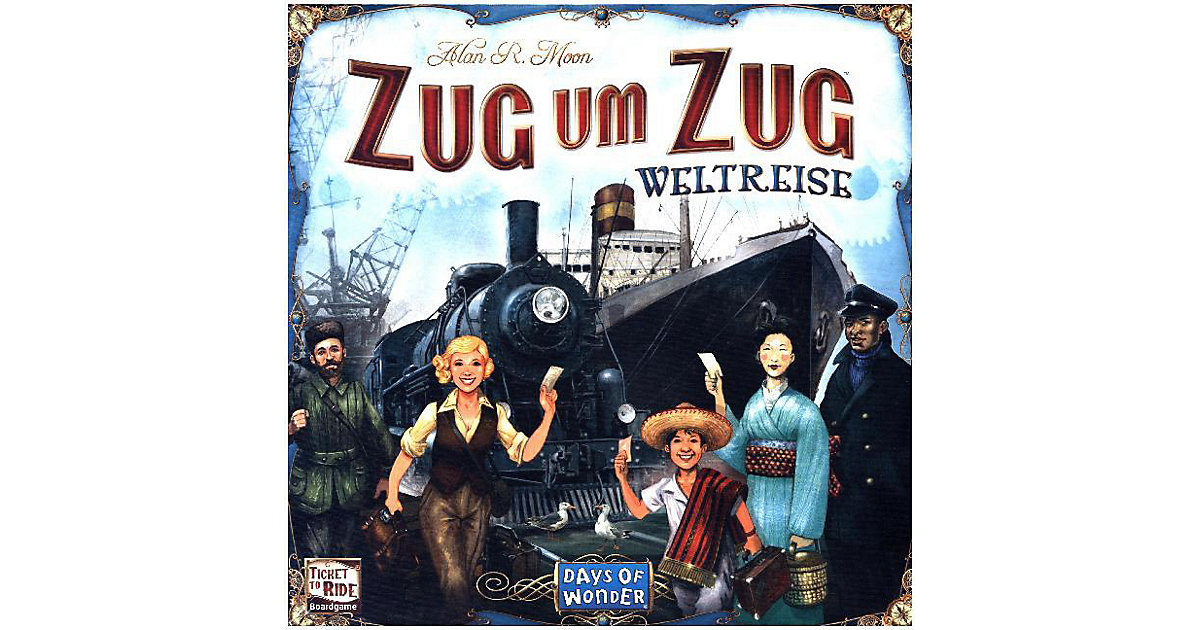 Asmodee · Zug um Zug, Weltreise (Spiel) Asmodee · Zug um Zug, Weltreise (Spiel)